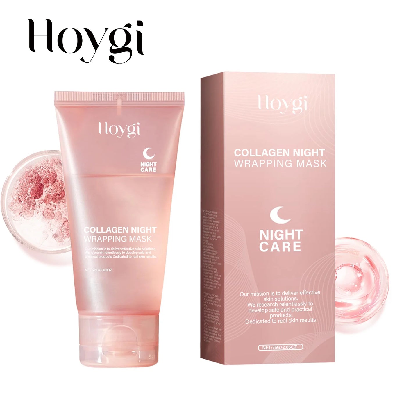 Hoygi Collagen Peel-Off Facial Mask – Hydrate & Brighten Skin