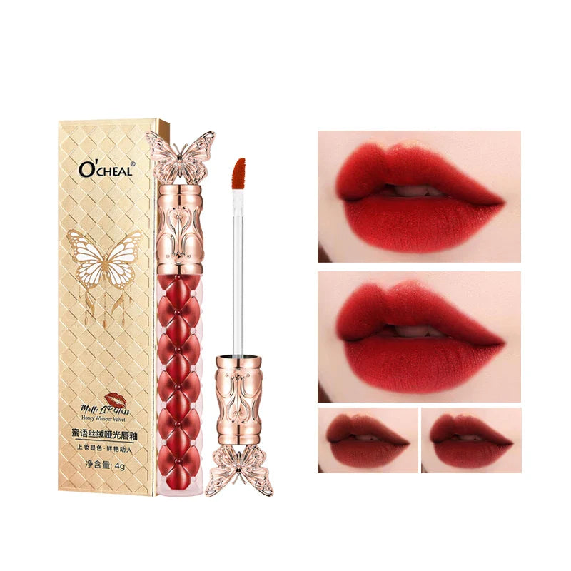 O'Cheal 4-Color Lip Gloss – Hydrating, Waterproof & Long-Lasting