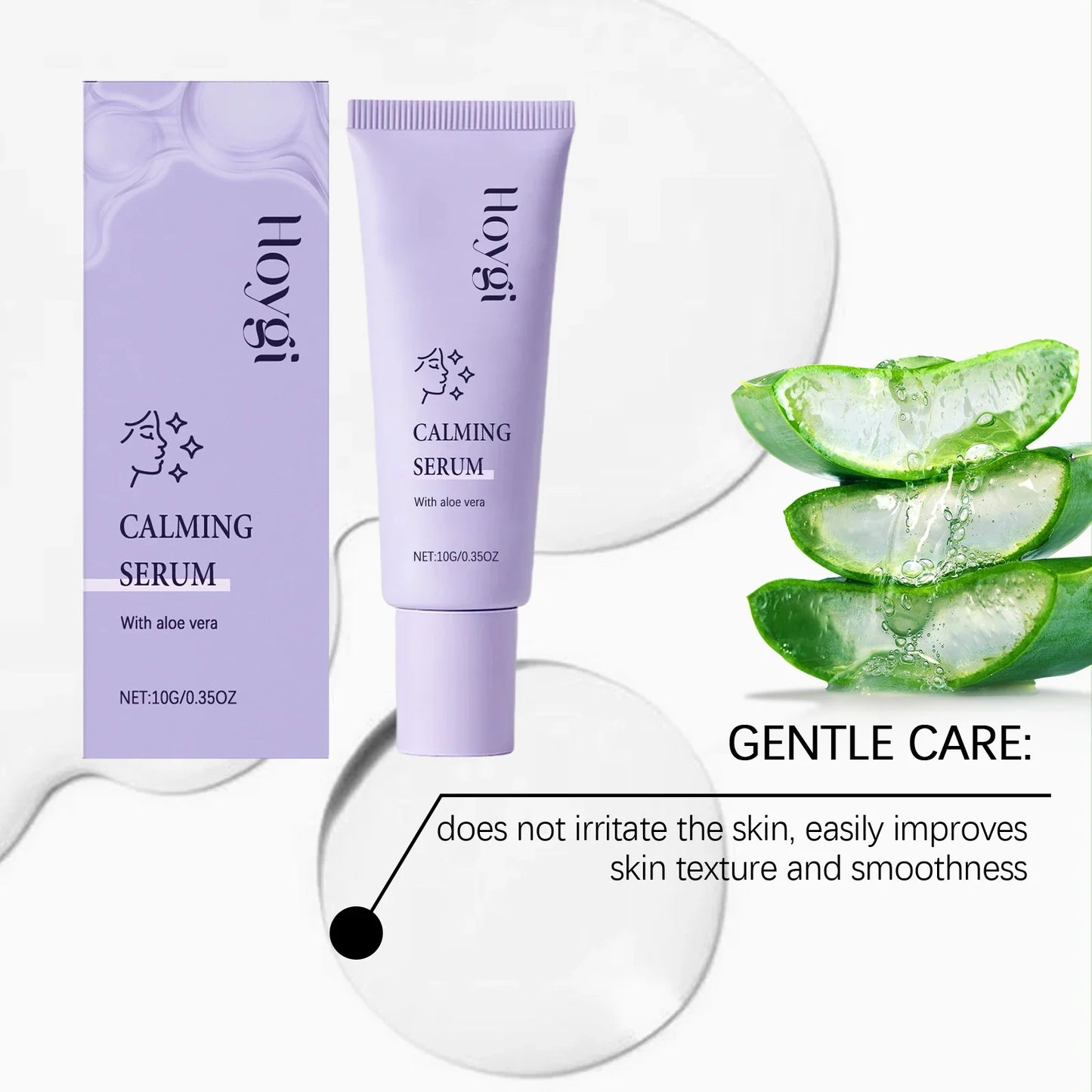 Hoygi Aloe Vera Face Serum – Moisturising, Soothing, 10g Roller