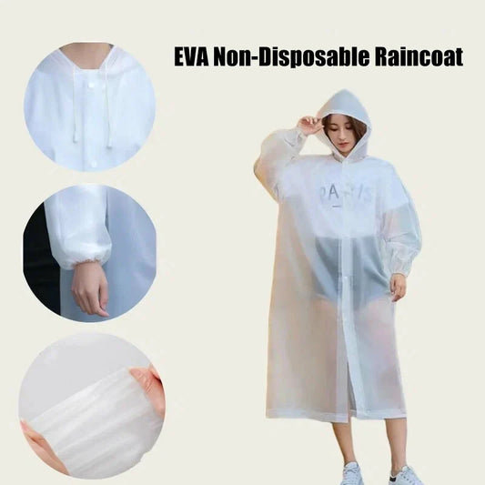 Reusable Waterproof One-Piece Raincoat for Adults | Unisex Waterproof Raincoat Oasis Select