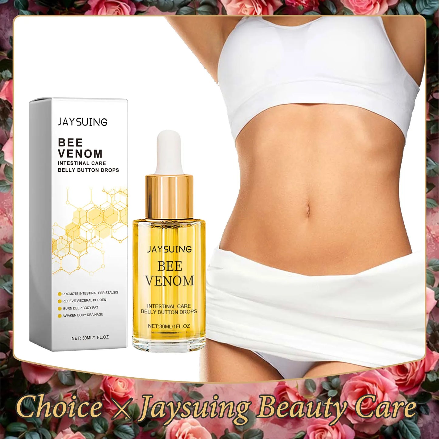 Jaysuing Slimming Body Serum – Firming & Fat Burning Essence