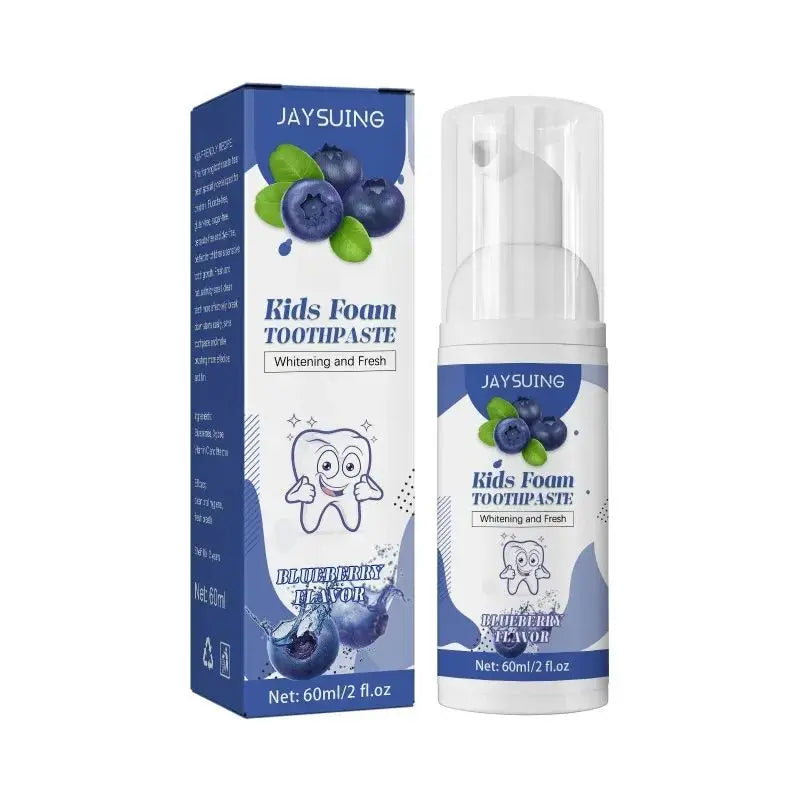 Kids Foam Toothpaste – Whitening, Stain Removal & Gum Care