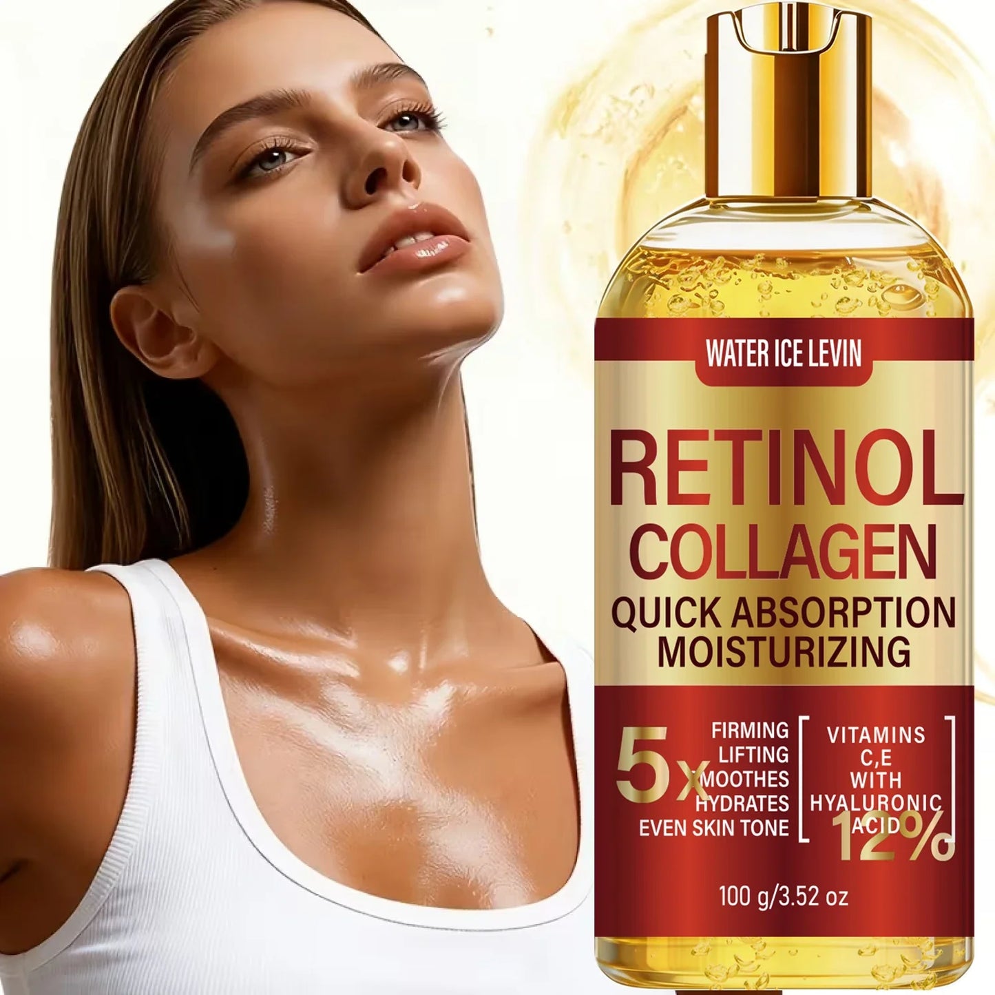 Retinol Body Oil with Collagen – Smooth, Moisturized Skin