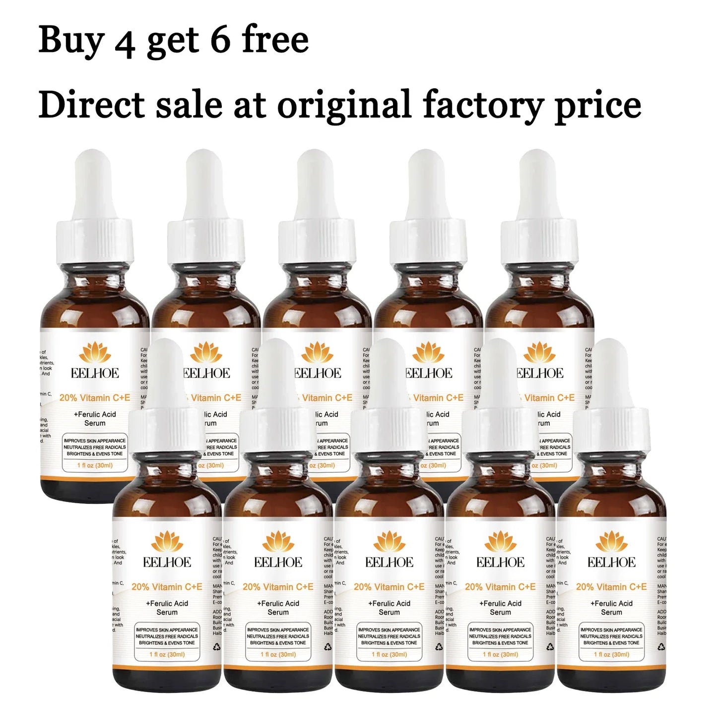 Vitamin C+E Face Serum 30ml – Glow, Moisture & Elasticity