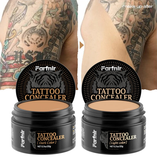 Waterproof Tattoo Concealer Cream | All Skin Types | 20g Body Concealer Cream Oasis Select