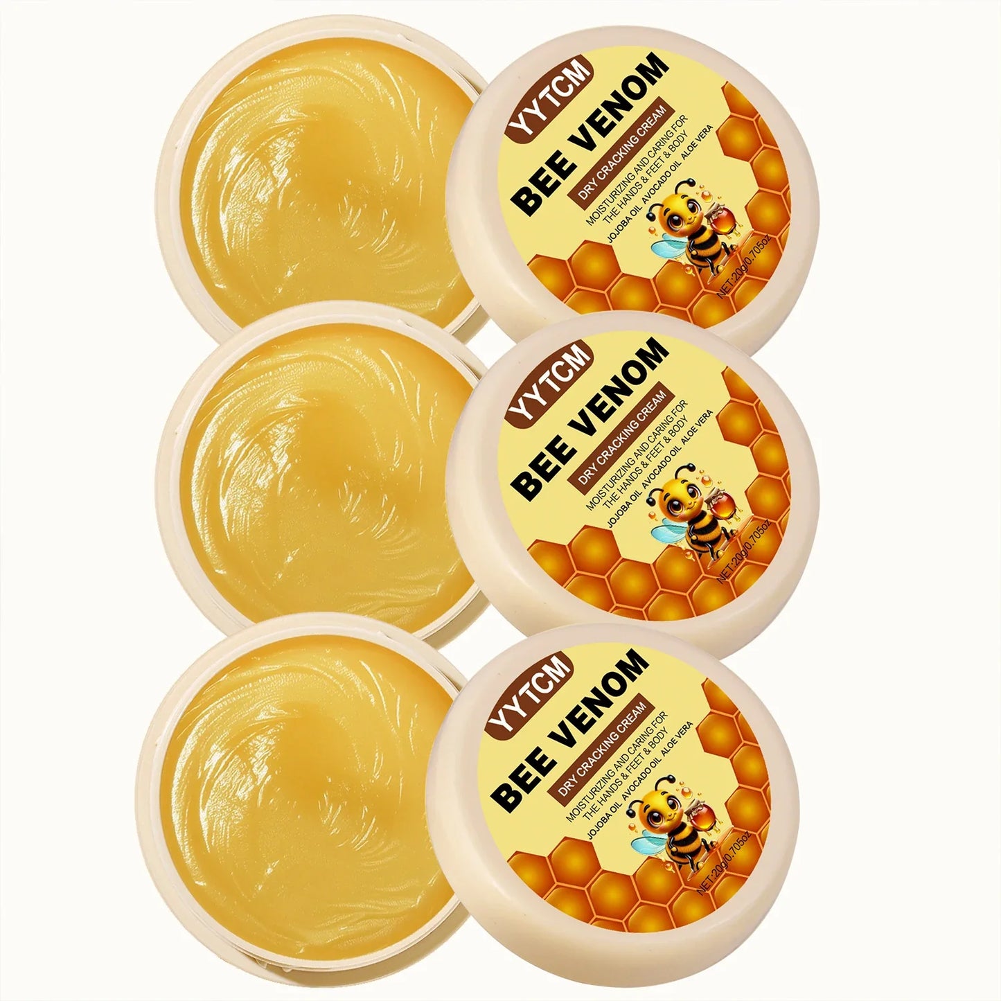 Bee Venom Hydrating Foot Cream – Smooth & Soft Skin 20g