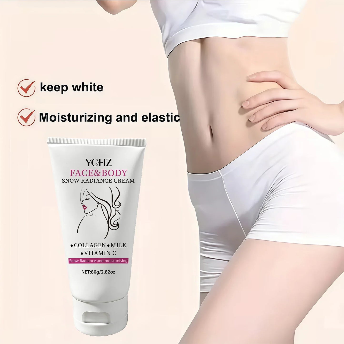 YCHZ Brightening Moisturizing Cream – Niacinamide & Retinol