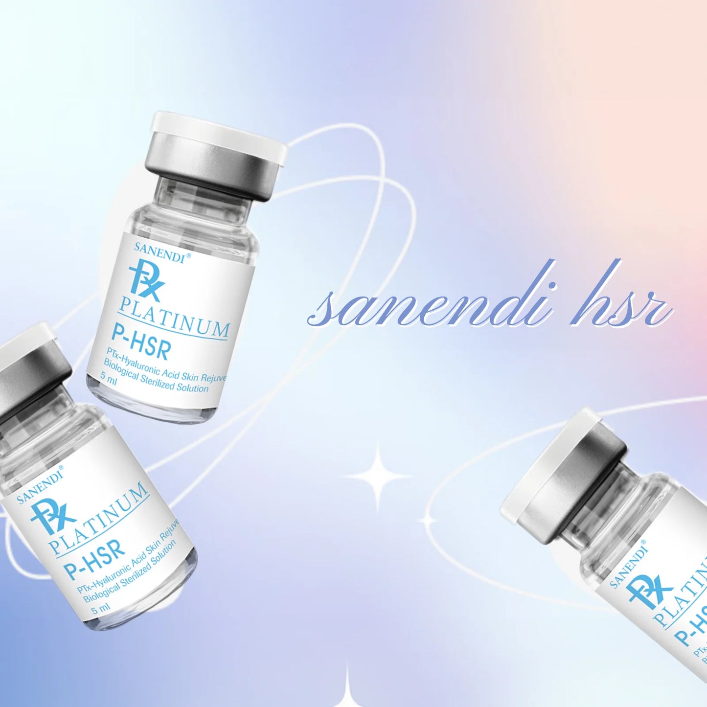 SANENDI Korean Skin Care Set – Hyaluronic Acid, Salmon DNA & Glow
