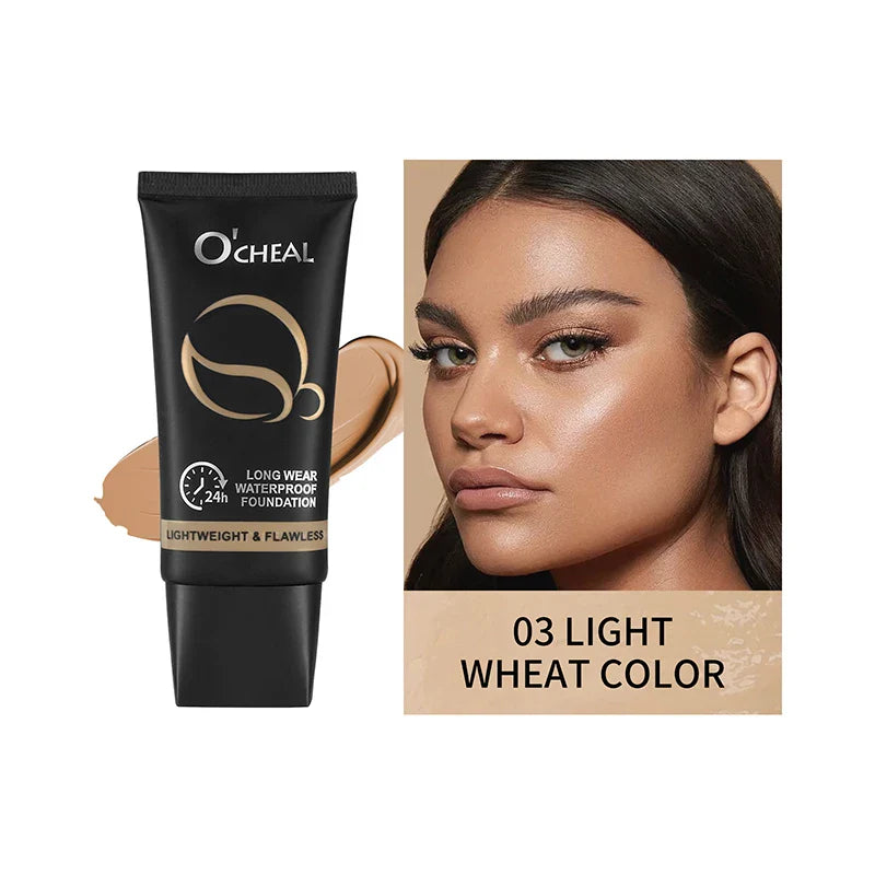 O'Cheal 60g Full Coverage Foundation Cream – Matte & Waterproof