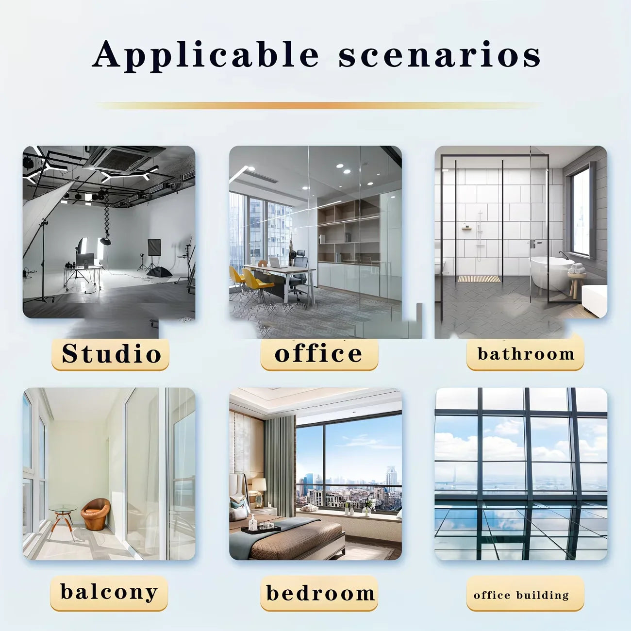 One-Way Privacy Window Film | UV & Heat Insulation