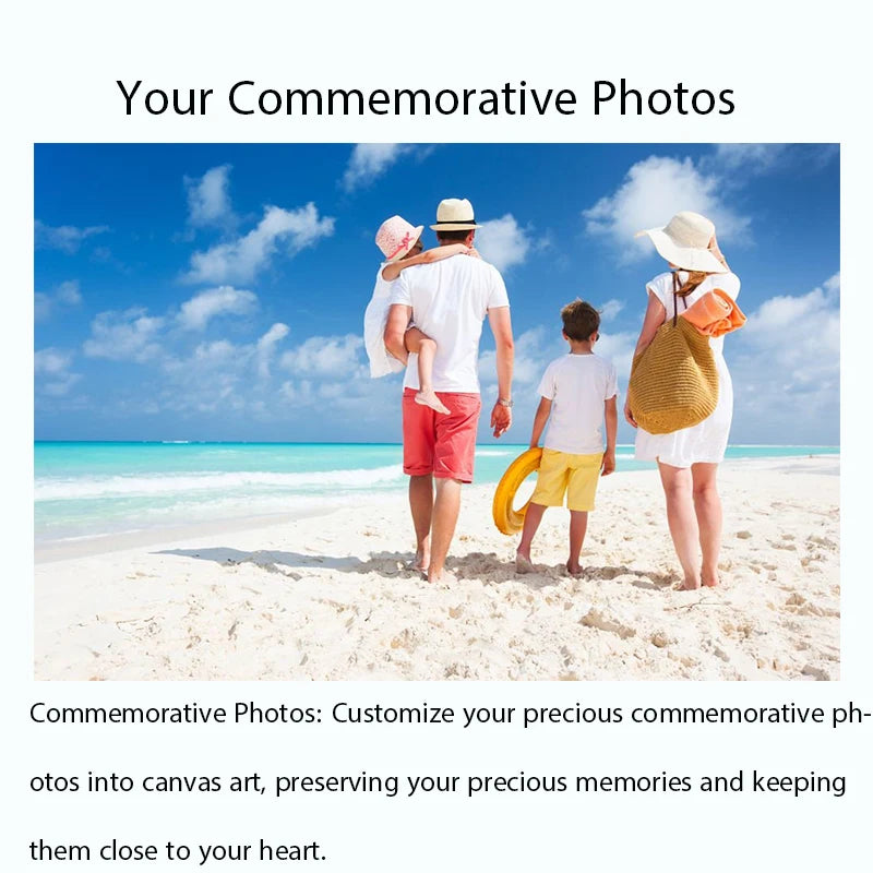 Custom Photo Canvas Print | Personalized Wall Art Any Size Custom Canvas Print Peaceful Pleasures Health and Wellness