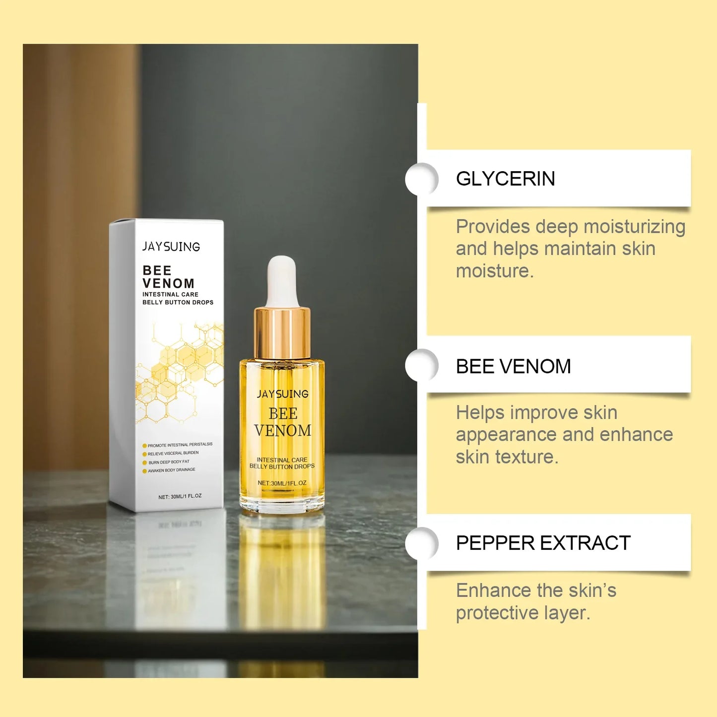 Jaysuing Slimming Body Serum – Firming & Fat Burning Essence