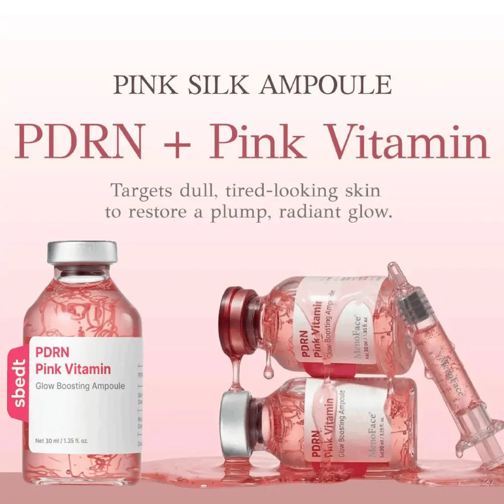 Deep Collagen Silk Peptide Peptide Pink Pdrn Vitamin Brightening Essence Ampoule Skin Care Facial Essence Moisturizing Skincare Peaceful Pleasures Health and Wellness