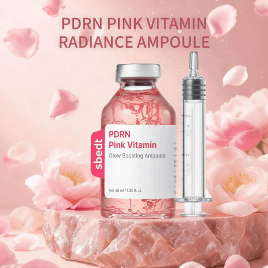 Deep Collagen Silk Peptide Peptide Pink Pdrn Vitamin Brightening Essence Ampoule Skin Care Facial Essence Moisturizing Skincare Peaceful Pleasures Health and Wellness