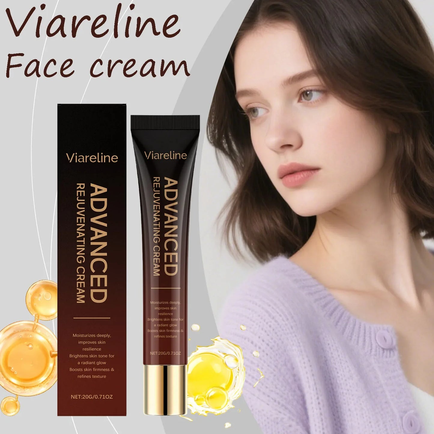 Viareline Face Cream – Firming, Brightening & Moisturizing 20g
