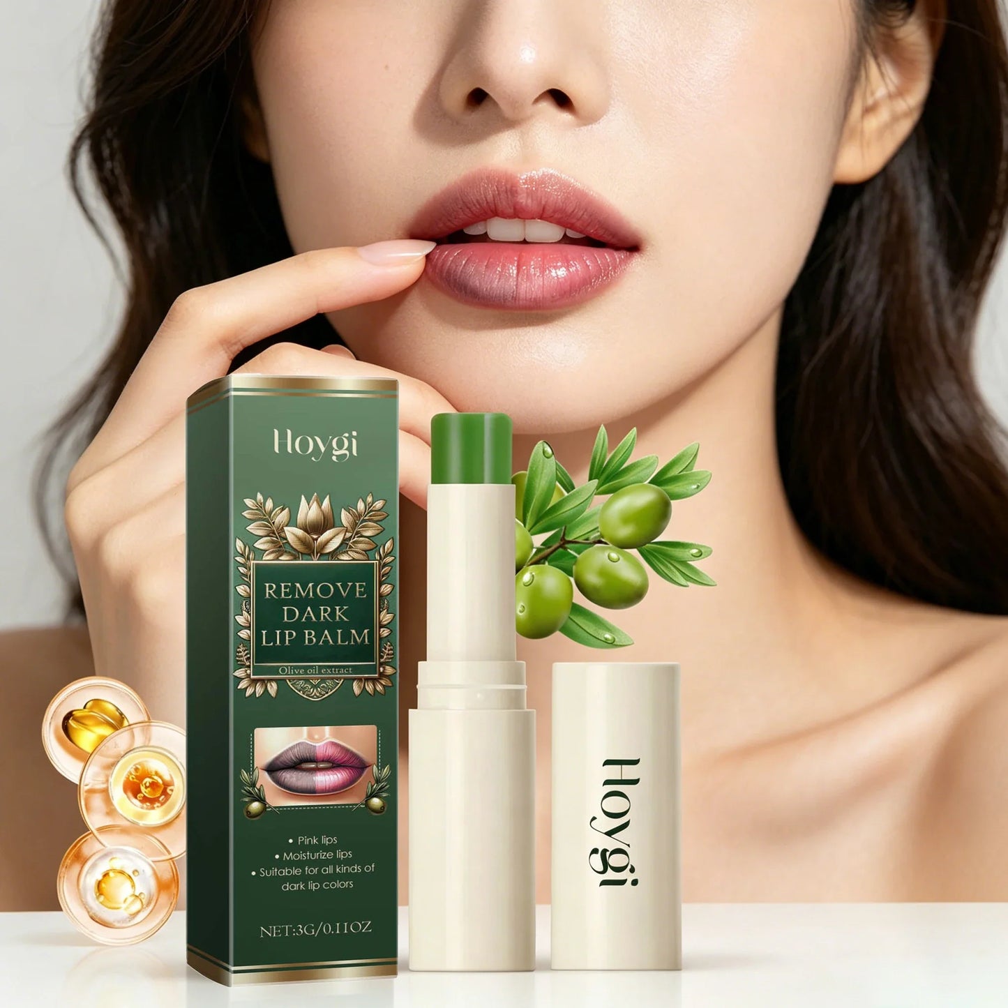 Hoygi 3G Moisturizing Lip Balm – Anti-Chapping & Fine Lines