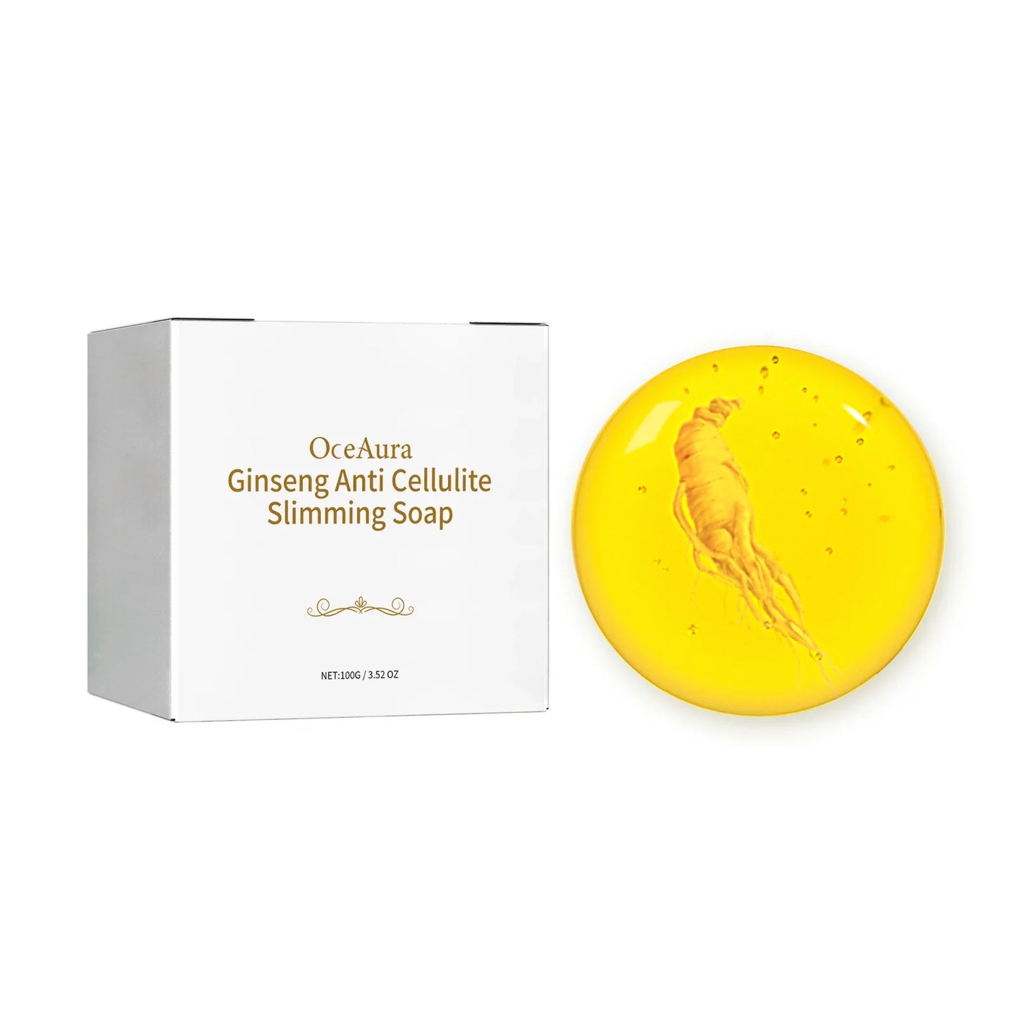 OceAura Ginseng Body Soap – Firming, Moisturizing & Slimming