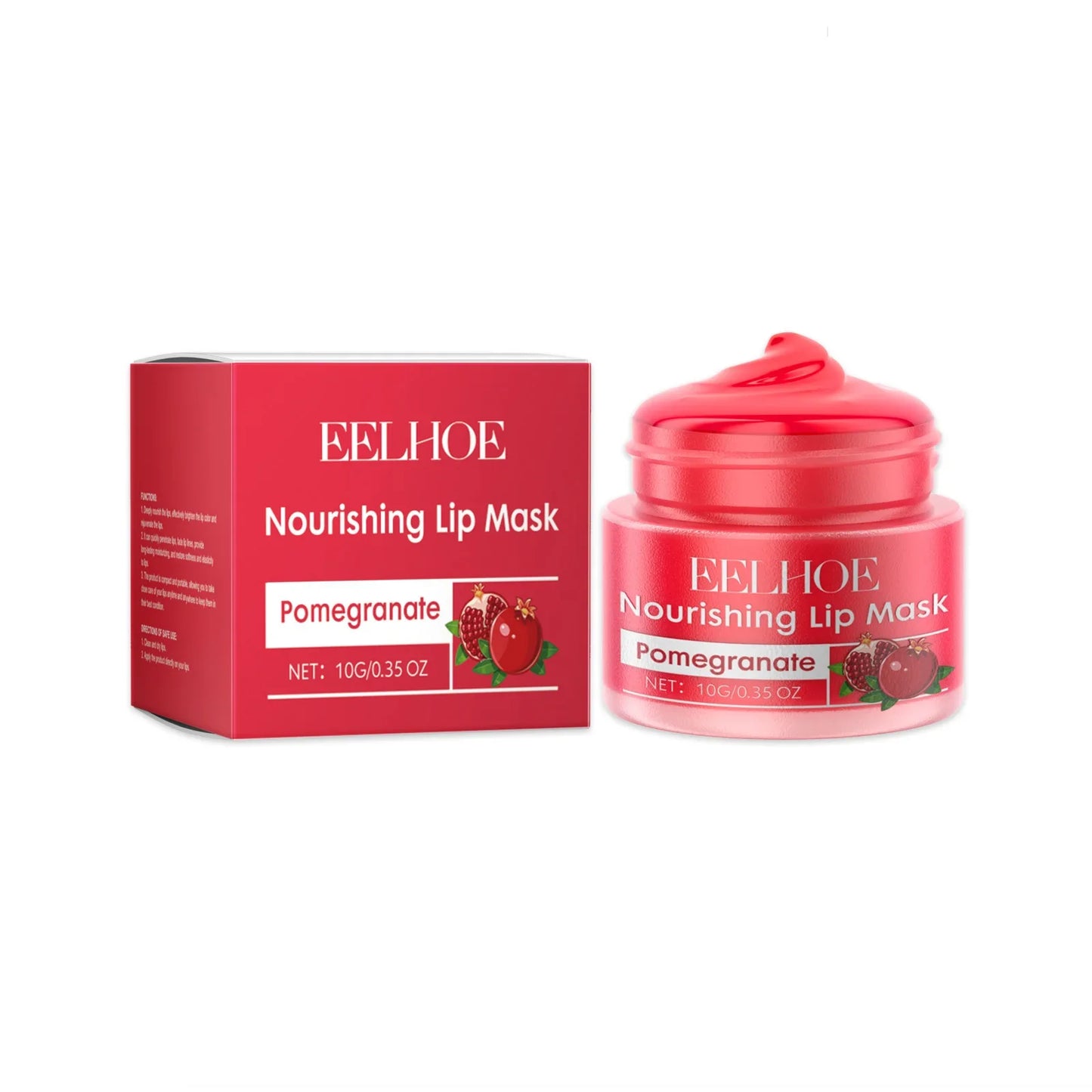 Pomegranate Lip Mask – Moisturizing, Nourishing & Smoothing