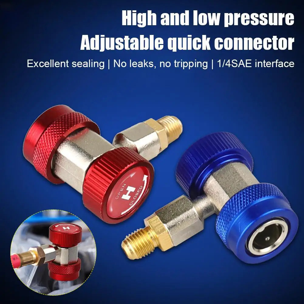 R134a Quick Connector – Auto AC High & Low Pressure Coupling