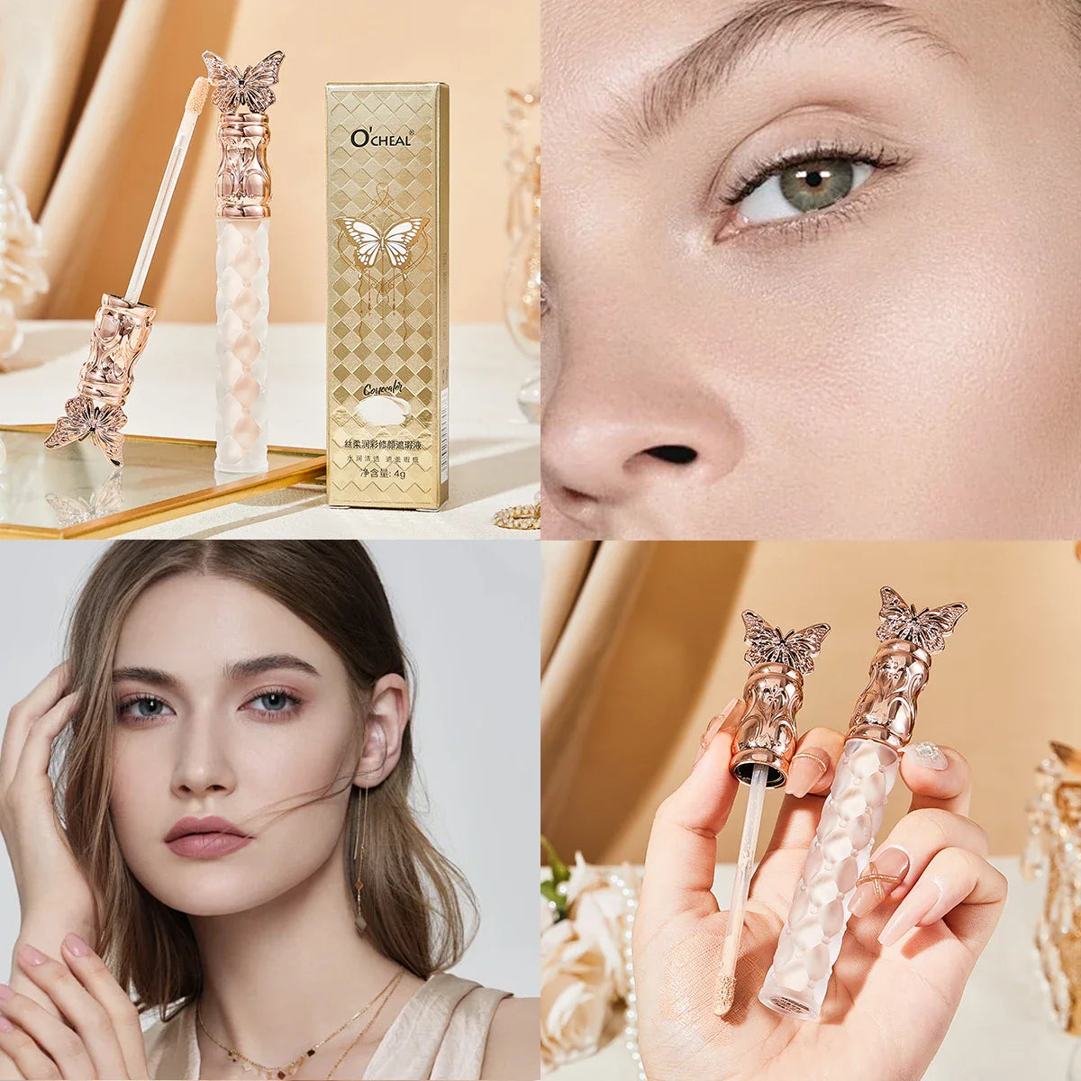 O'Cheal Foundation Cream – Concealer, Contour & Moisturizing