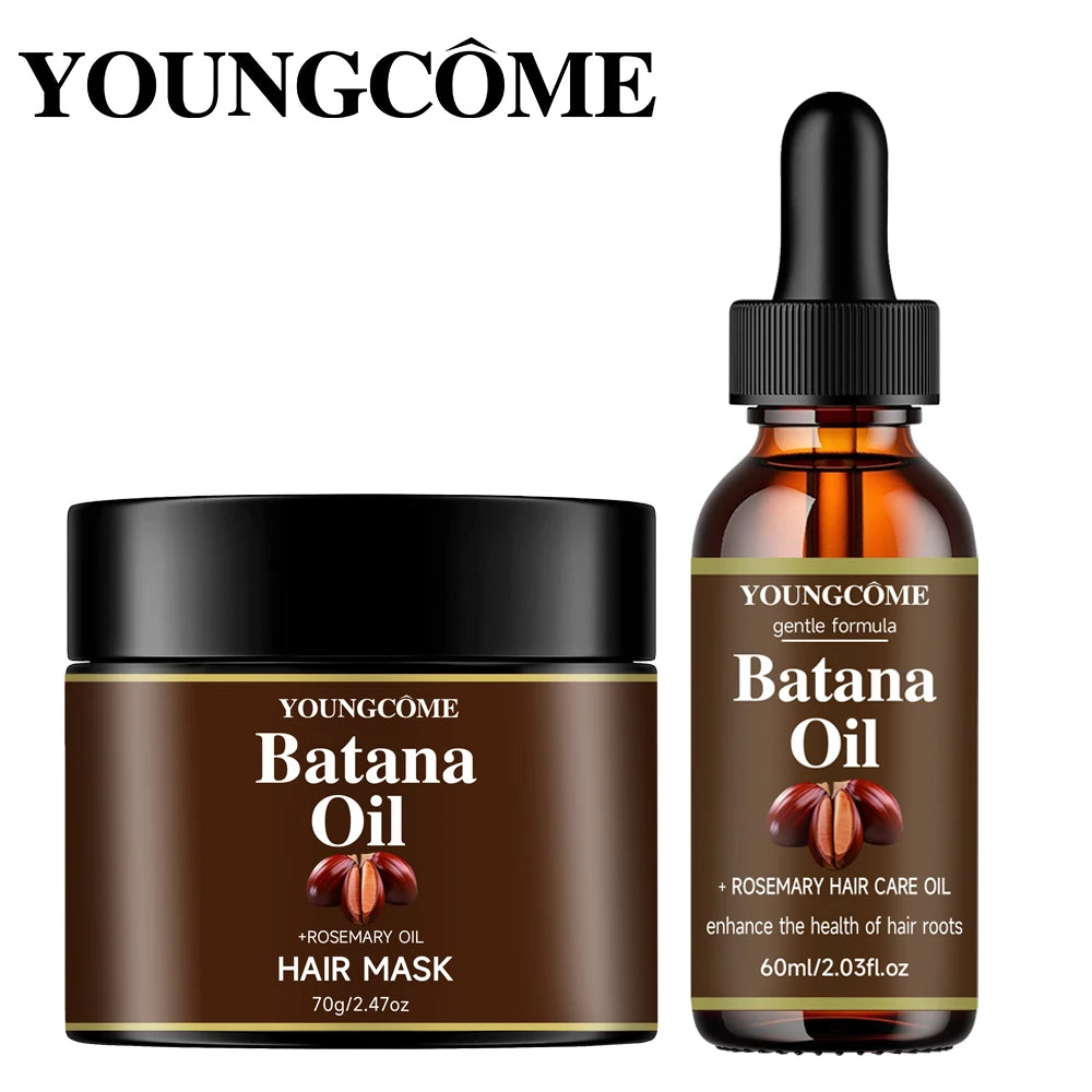 Natural 100% Pure Batana Oil For Hair Growth Batana Oil Butter Hair Mask Serum Smoothing Scalp Treatment Hair Care 2025 new Peaceful Pleasures Health and Wellness Damage Repaired