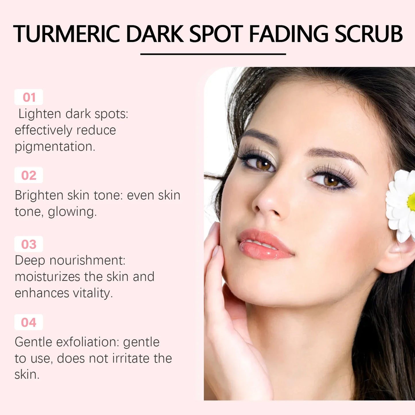 Turmeric Body Scrub Cream – Exfoliate, Brighten & Moisturize
