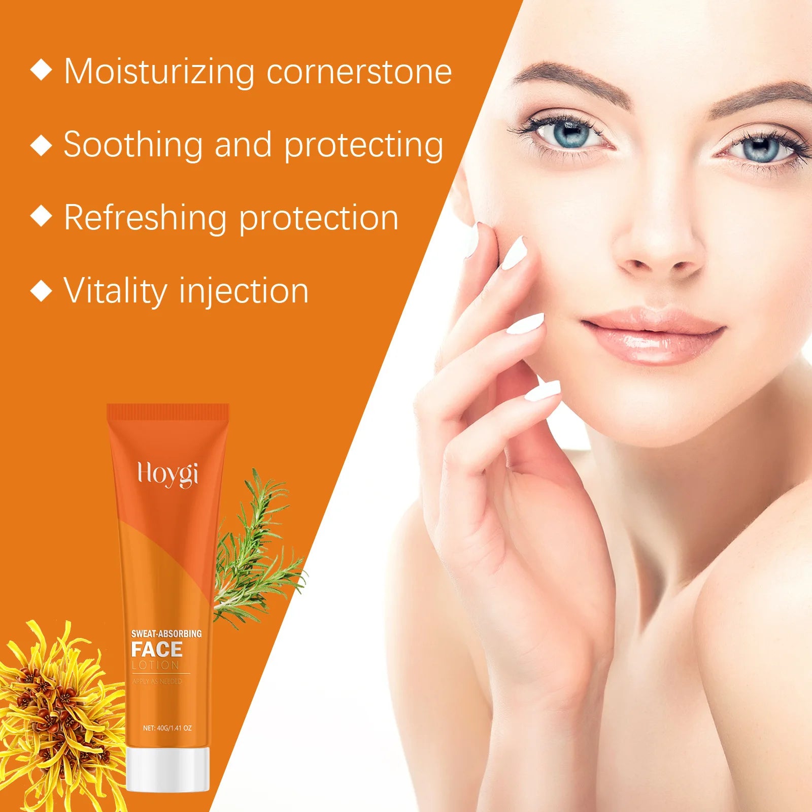 Sweat Absorbing Lotion for Face Oil Control Improve Roughness Lasting Refreshing Prevent Clogging Pore Moisturizing Face Cream Peaceful Pleasures Health and Wellness