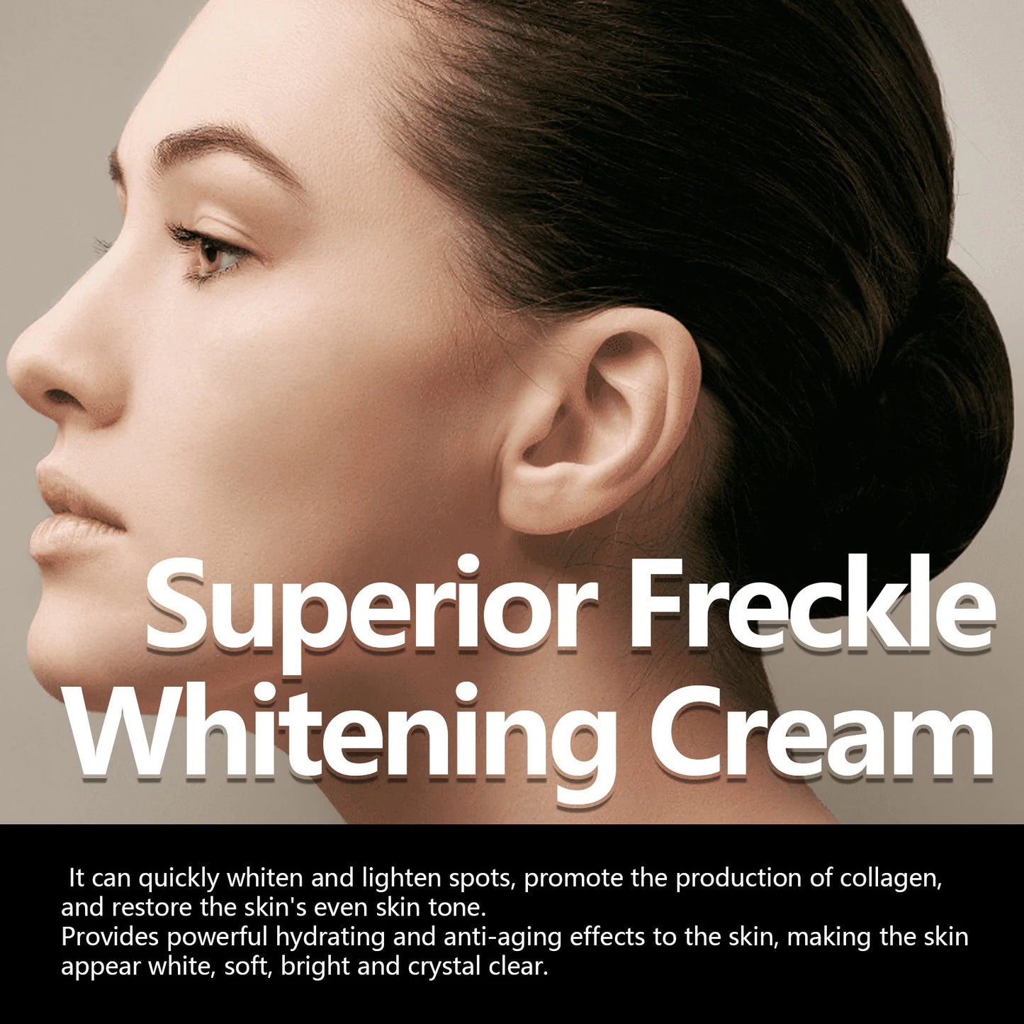 Nourishing Facial Cream Lifting Fade Fine Lines Soothing Redness Skin Barrier Improvement Whiten Spots Anti Aging Repair Cream Peaceful Pleasures Health and Wellness