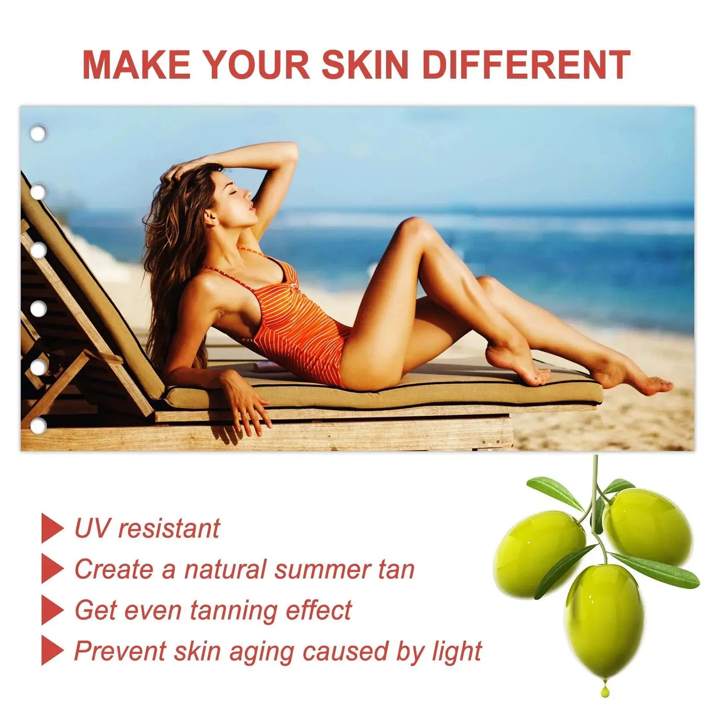 OceAura Tanning Accelerator Cream – Natural Self Tanner 100g