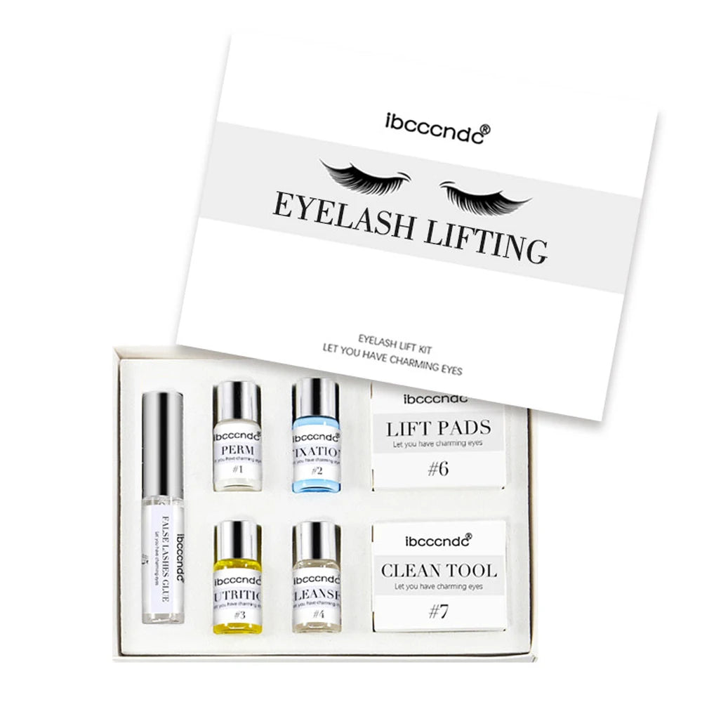 Ibcccndc Lash Lift Kit Lamination Of Eyelashes Beauty Salon Home Use Eye Lash Curling Lift Pad Tools Lifting Eyelash Perming Kit Peaceful Pleasures Health and Wellness lash lift kit
