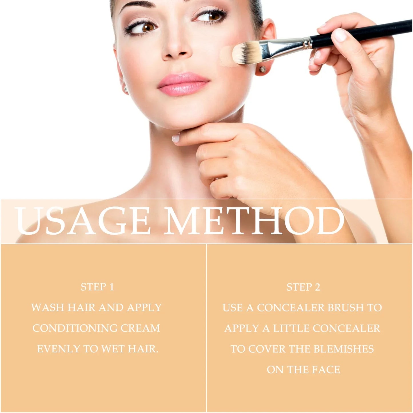 EELHOE 2-in-1 Concealer Foundation Stick – Full Coverage 7ml
