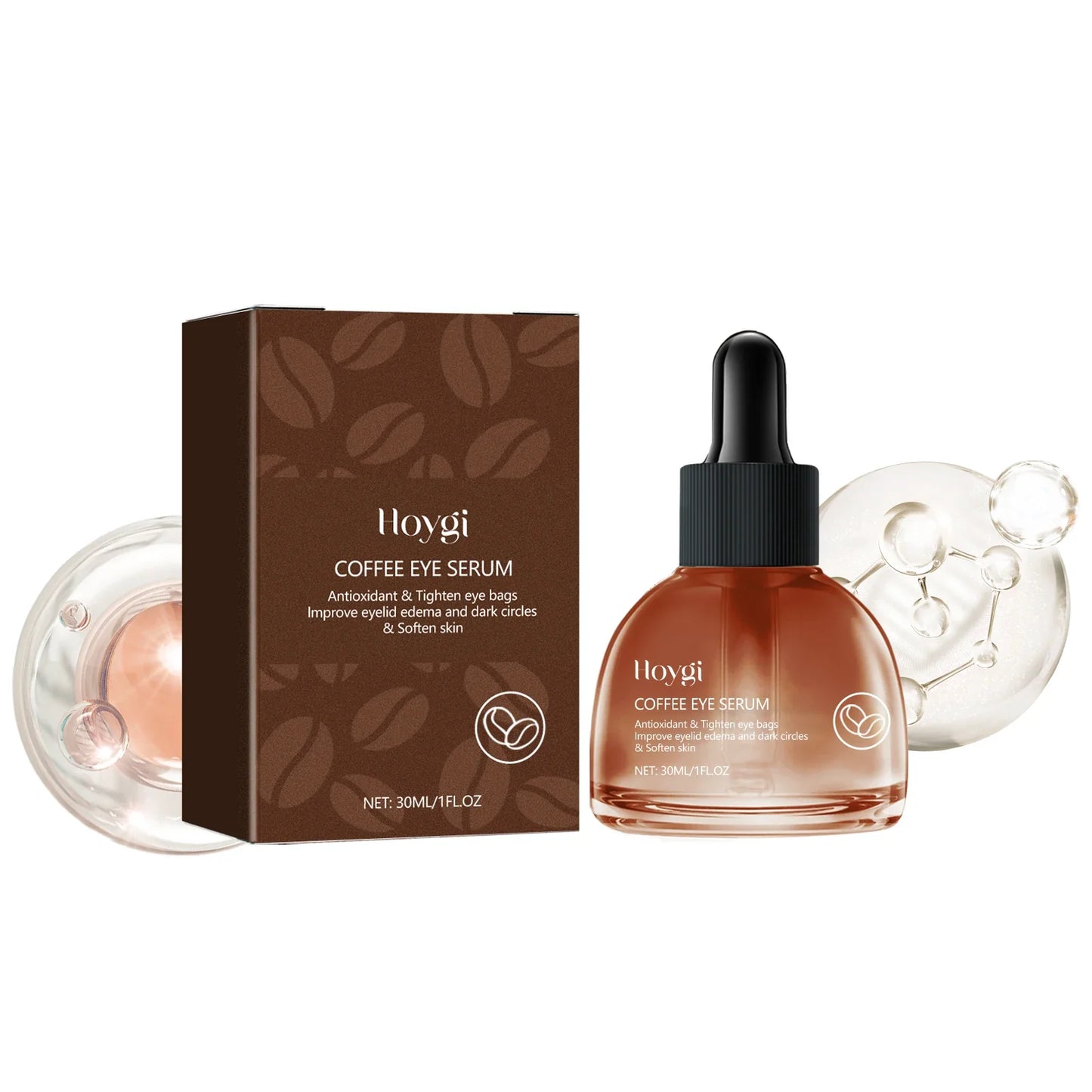 Hoygi Coffee Face & Eye Serum 30ml – Firming & Moisturizing