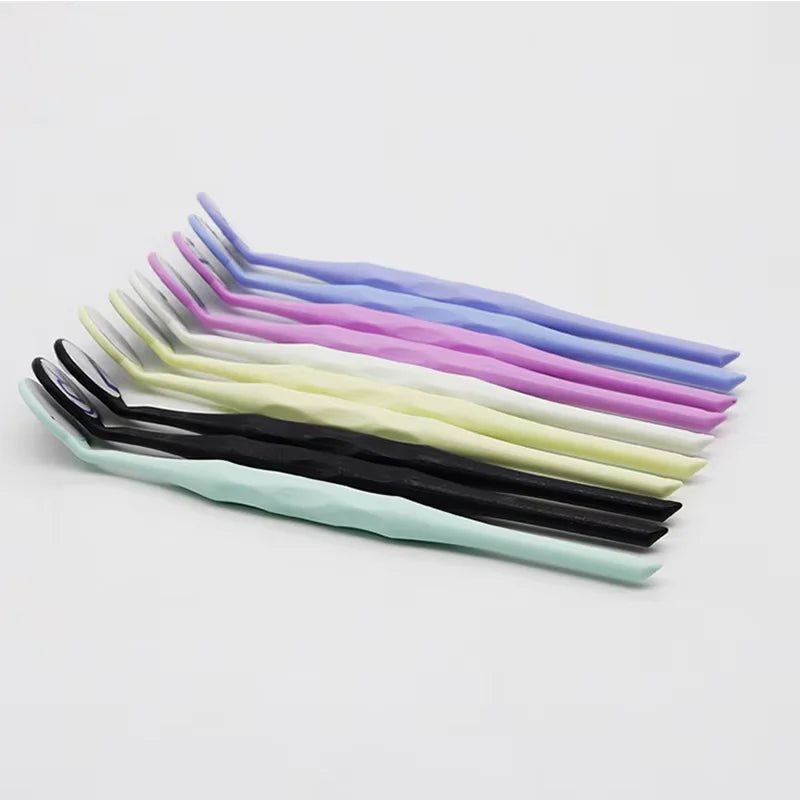 Dental Mouth Mirrors 10-Pack | Anti-Fog Rhodium Exam Reflectors