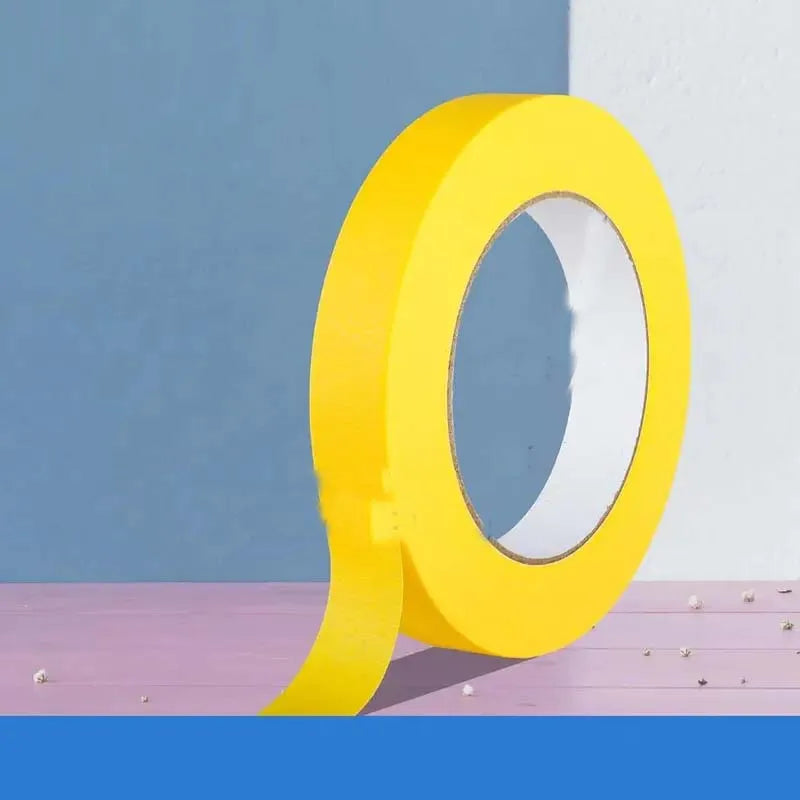 13mm Yellow Masking Tape 2-Pack – Car Paint & Craft Use