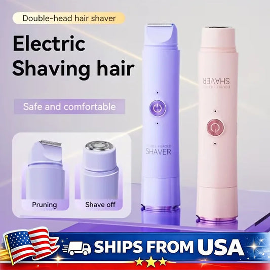 2-in-1 Electric Hair Trimmer for Women – Wet & Dry Shaver Peaceful Pleasures Health and Wellness