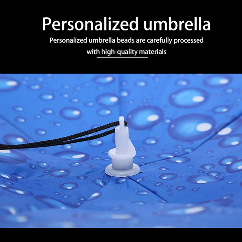 Hands-Free Umbrella Hat – Sun & Rain Shield for Outdoors