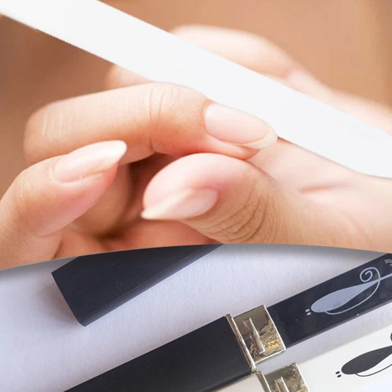 Manicure Tools Nail File Nail File Sanding Strips Polishing Strips Rubbing Strips Set Contour Strips Glass Nail File Peaceful Pleasures Health and Wellness