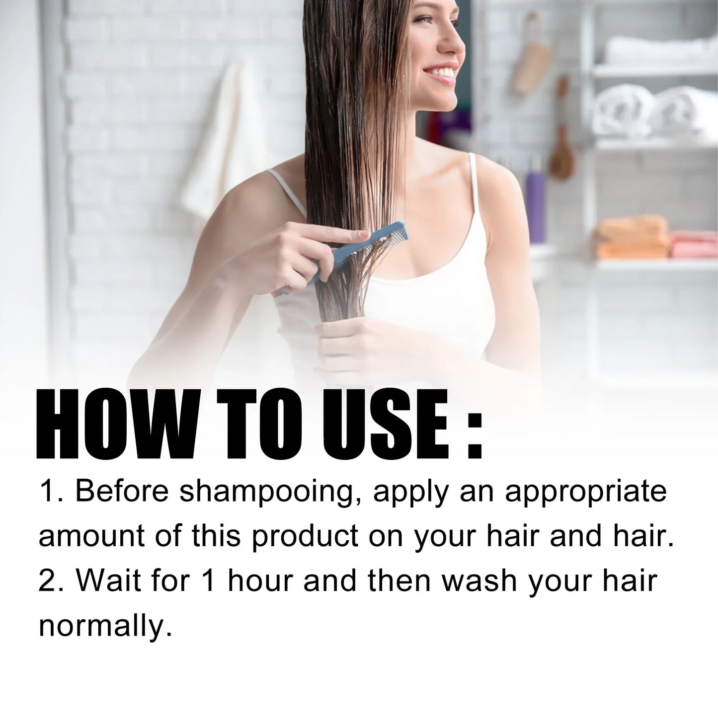OceAura Hair Oil – Frizz Control, Scalp Repair & Split Ends