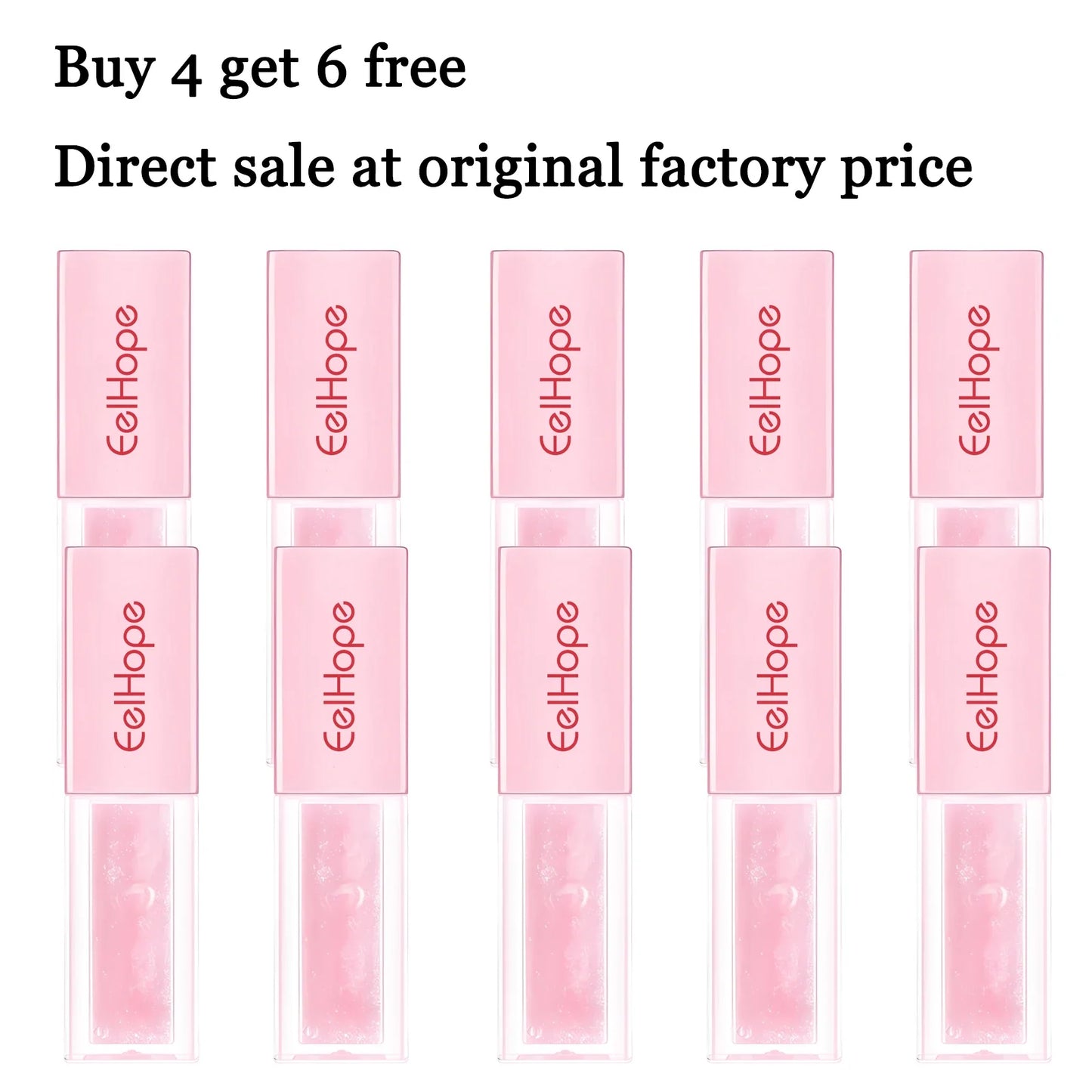 4ml Moisturizing Lip Gloss – Bright Color, Non-Sticky Lip Balm