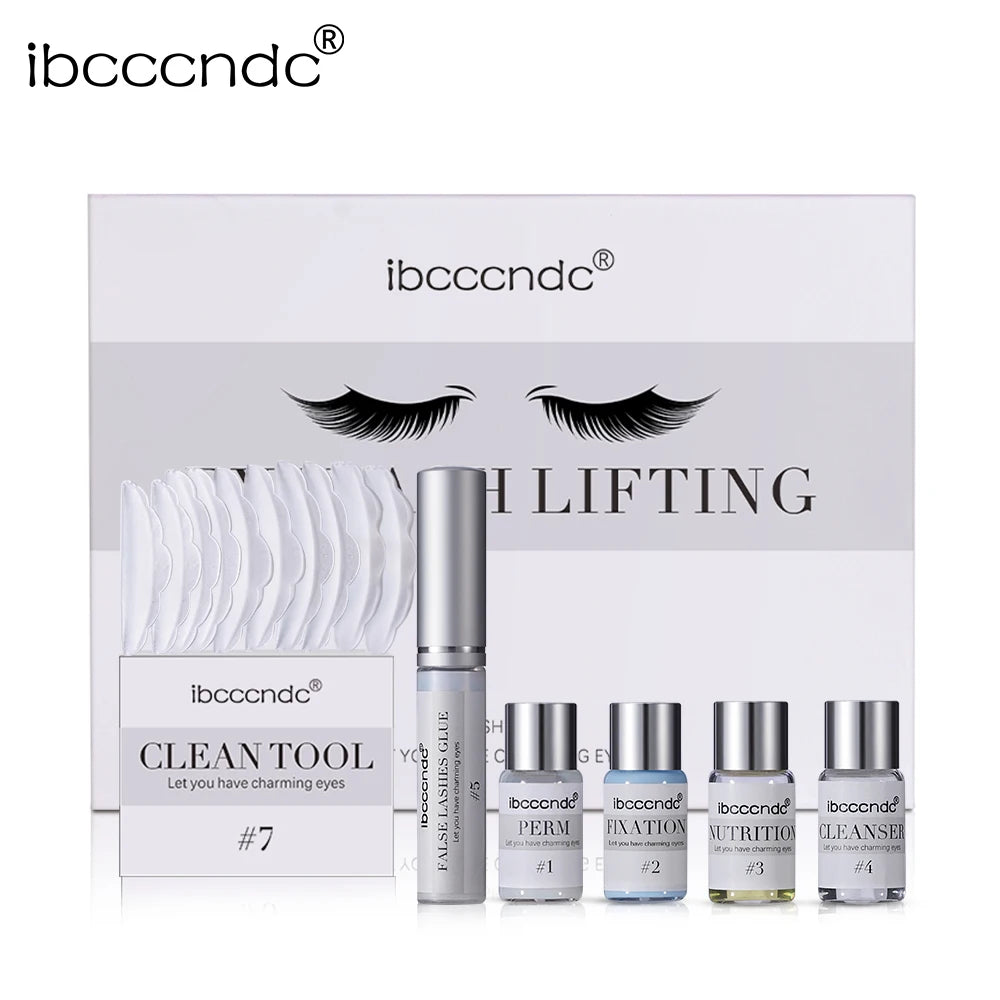 Ibcccndc Lash Lift Kit Lamination Of Eyelashes Beauty Salon Home Use Eye Lash Curling Lift Pad Tools Lifting Eyelash Perming Kit Peaceful Pleasures Health and Wellness