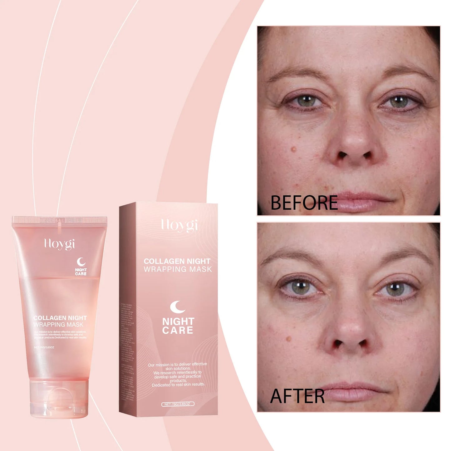 Hoygi Collagen Peel-Off Facial Mask – Hydrate & Brighten Skin