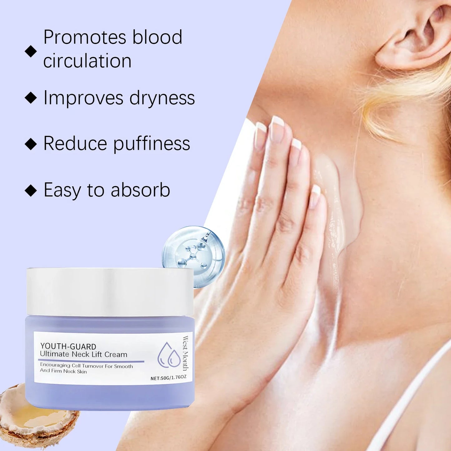 Neck Firming Cream – Lifting, Tightening & Anti-Aging 50g