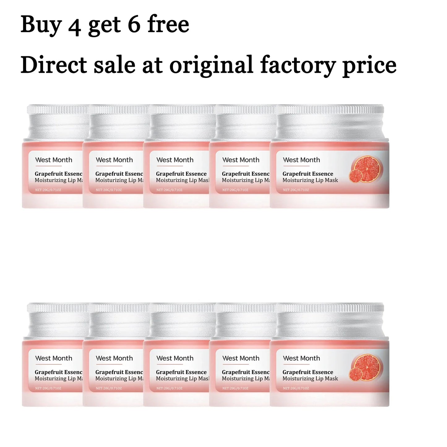 Grapefruit Essence Lip Mask – Moisturising & Fine Line Repair