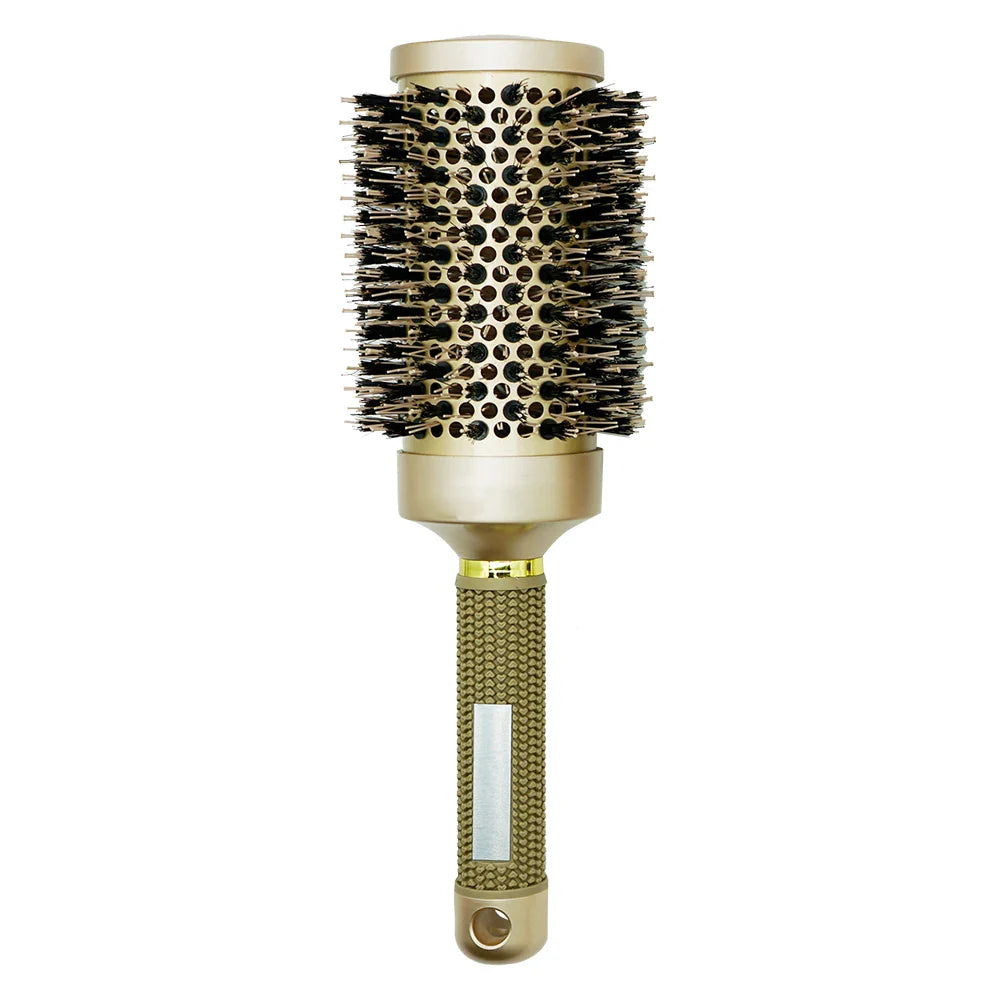 Thermal Round Barrel Hair Brush – Nylon Salon Styling Comb