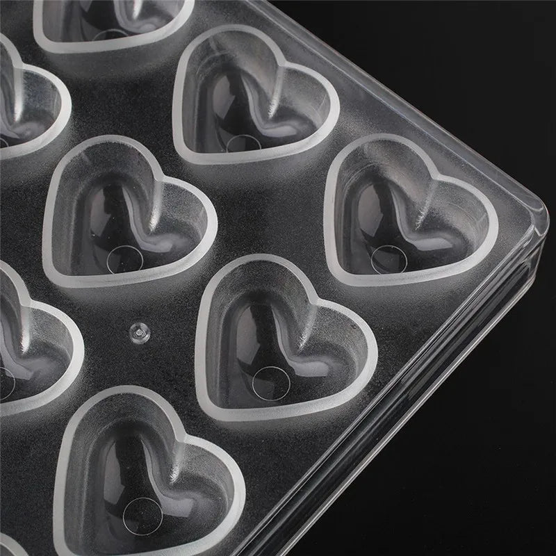 3D Polycarbonate Chocolate Bar Mold Tray | Heat-Safe DIY Candy & Pastry Baking Mold