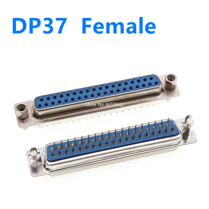 5Pcs DB9 DB15 DB25 DB37/9/15/25/37 Pin Straight 180 Degree Male Female Plug D-sub PCB Mounting Connector DP9 DP15 DP25 DP37 Peaceful Pleasures Health and Wellness