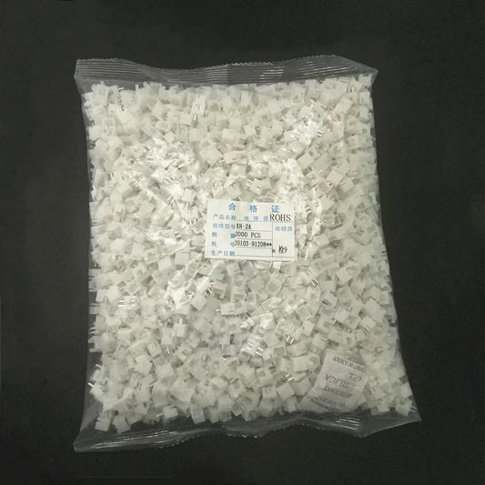 2000pcs XH2.54 2p 3p 4pin 2.54mm Pitch Pin Header JST Wire Connectors Adaptor XH 2.54mm Spacing Connector Peaceful Pleasures Health and Wellness 3P