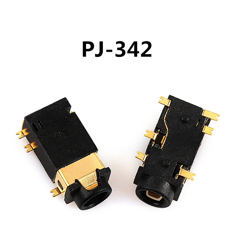 10pcs Headphone Jack 3.5mm PJ PJ313 PJ320 PJ325 PJ326 PJ327 PJ358 PJ392 PJ342 Audio and Video Female Dual Channel Stereo Jack Peaceful Pleasures Health and Wellness PJ-342