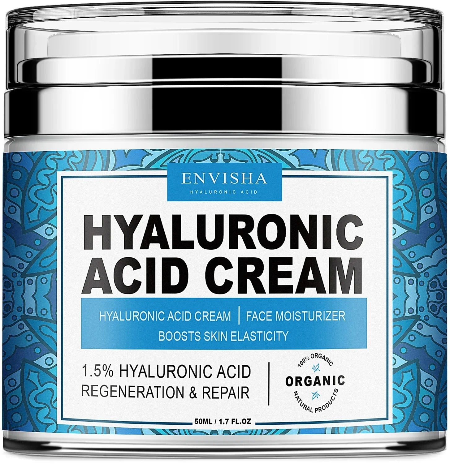 ENVISHA Neck & Face Cream – Retinol, Collagen & Vitamin C 50ml Face Cream Peaceful Pleasures Health and Wellness Hyaluronic Cream