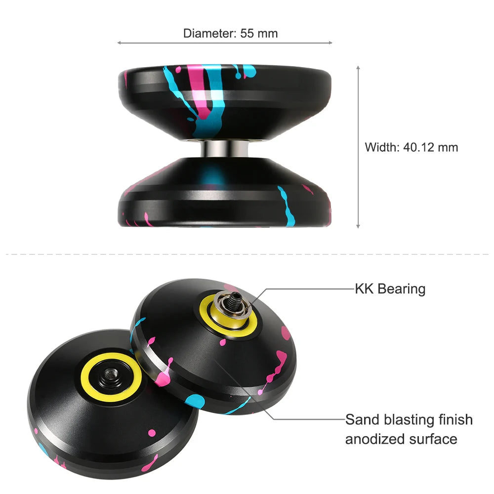 MagicYoyo V3 Aluminum Alloy Professional Yoyo | 1A 3A 5A